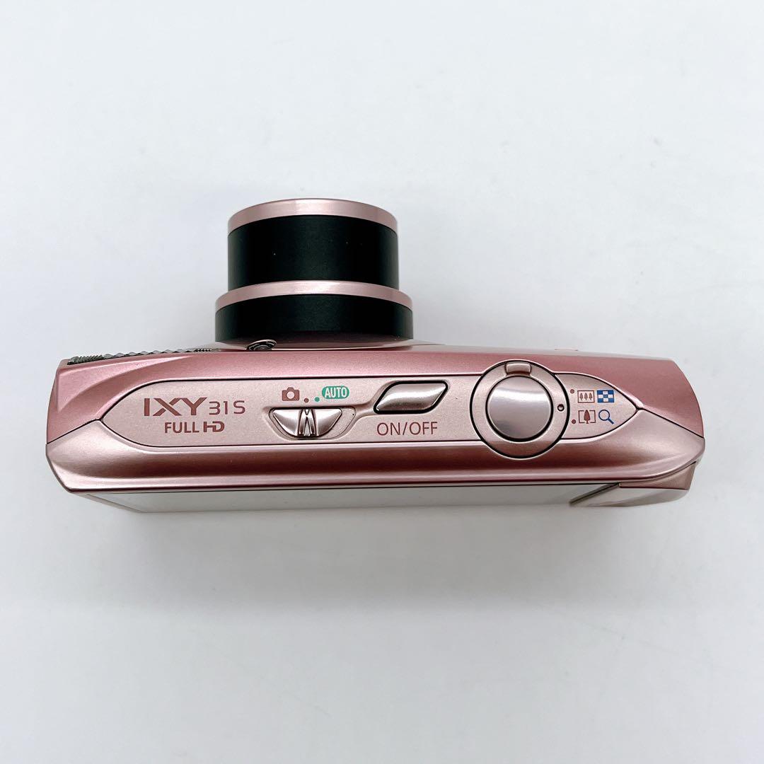 【未使用級】Canon IXY31S ピンク オールド コンデジ バッテリー2個