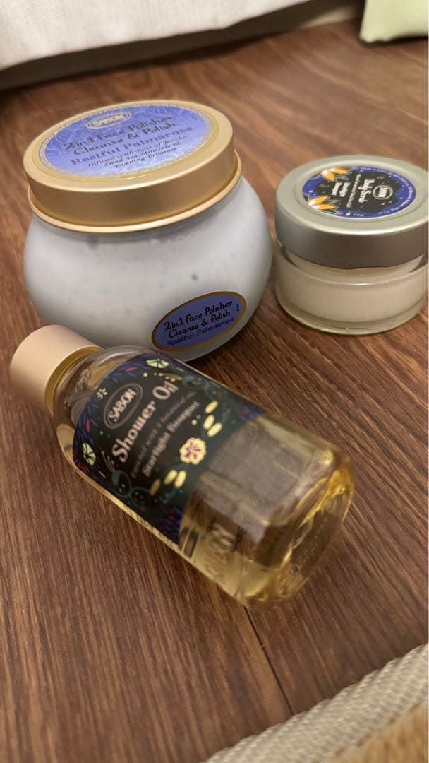 【holiday限定】SABON シャワーオイル・ボディスクラブ・スクラブ洗顔