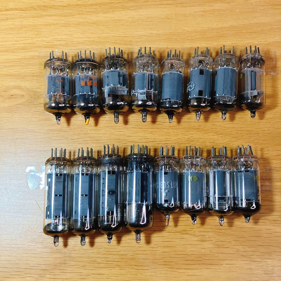 真空管 16本セット 12AX7 6GH8A 12BA6 12BE6　ナショナル