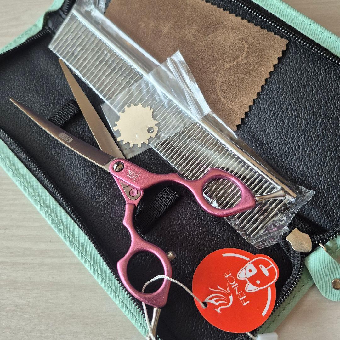 新品★フェニーチェ 6.5 in★超軽量アルミハンドルカーブシザー