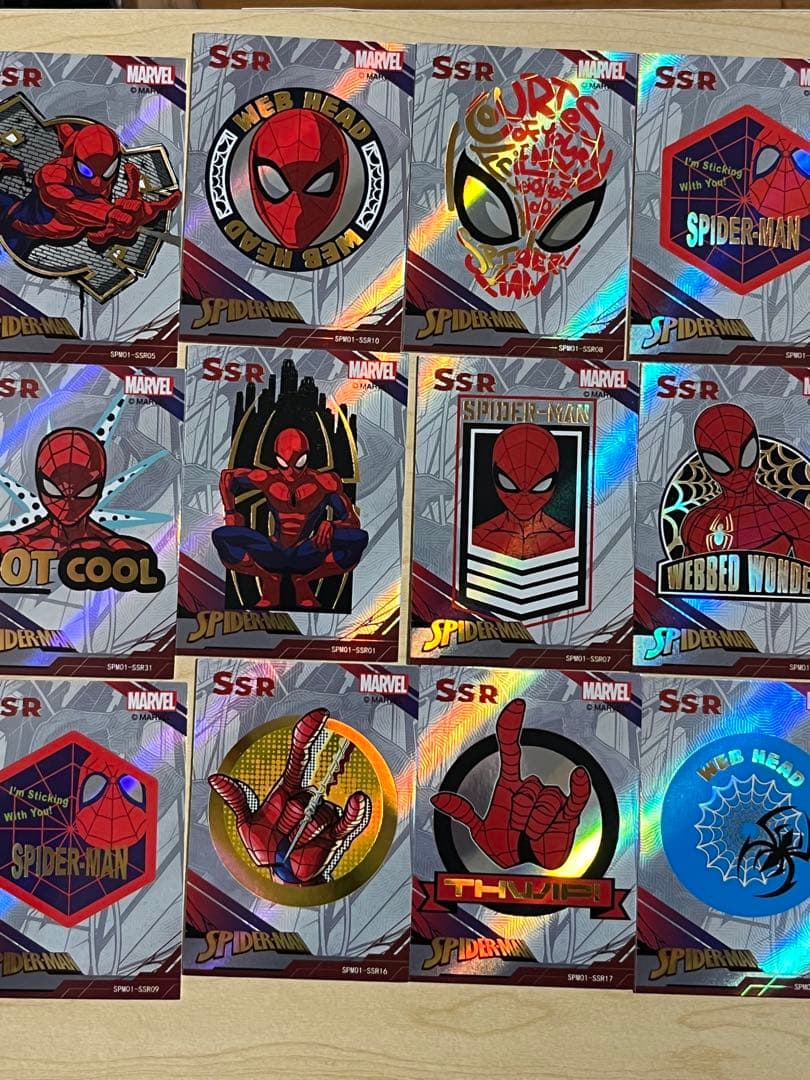 marvel マーベル スパイダーマン 60周年記念カード 枚数限定カード
