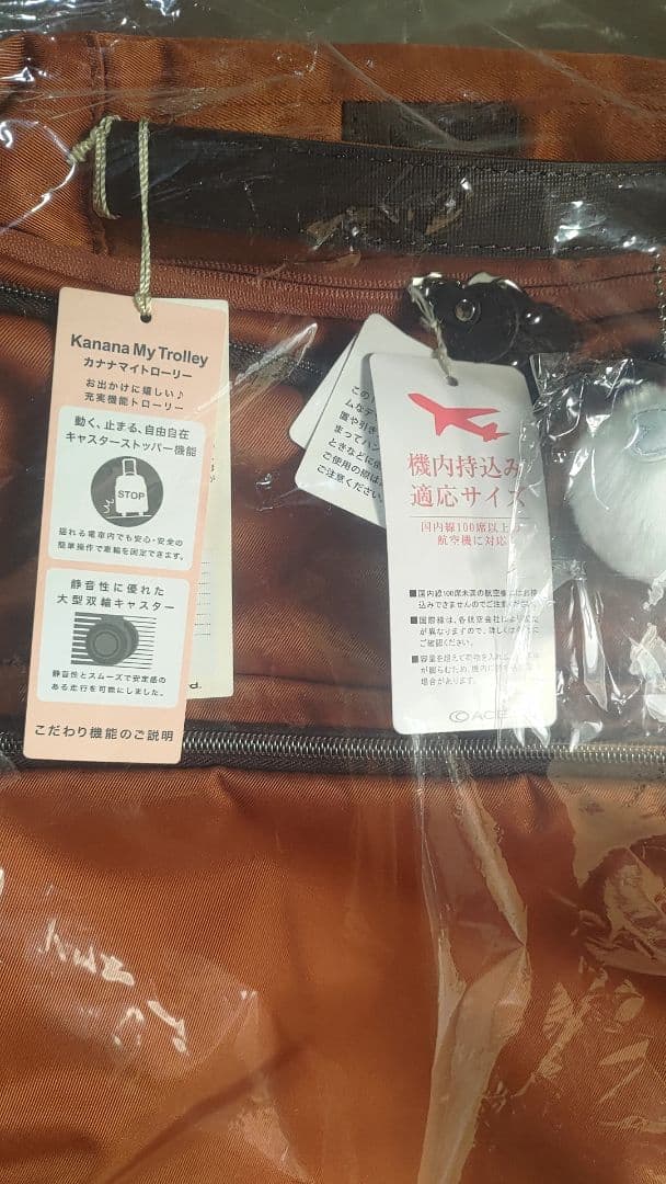 カナナ プロジェクト キャリーバッグ 静音キャスター搭載　24L　機内持ち込み