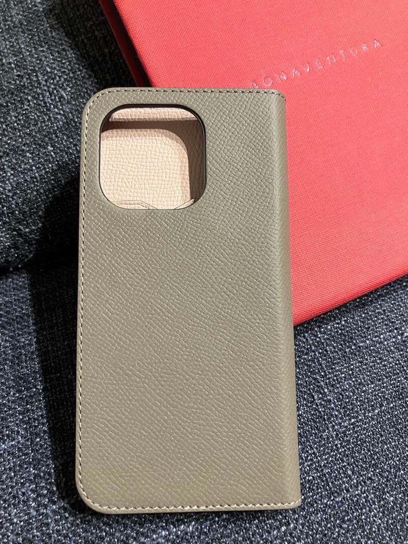 BONAVENTURA iPhone14Proケース エトープ × シェル