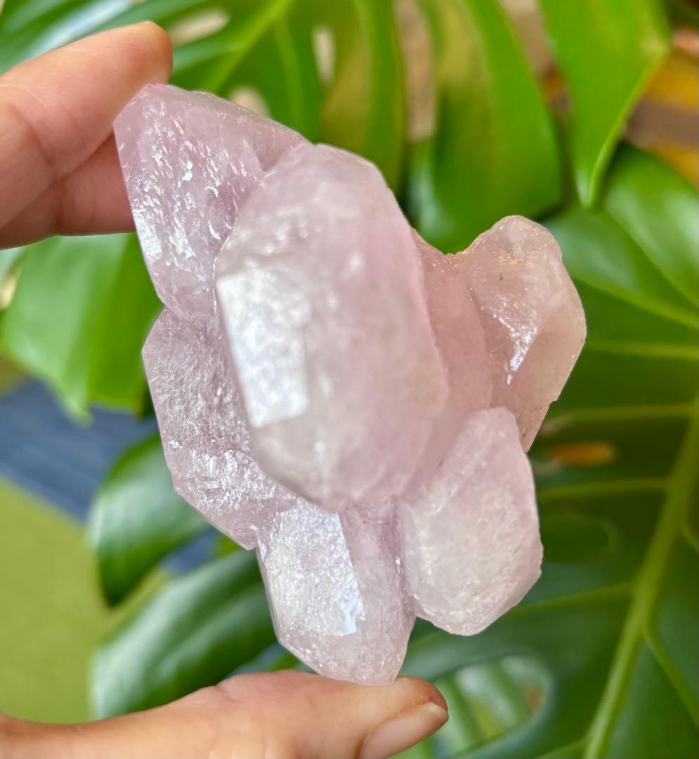 Elestial Rose Quartzローズクォーツエレスチャル　コロンビア
