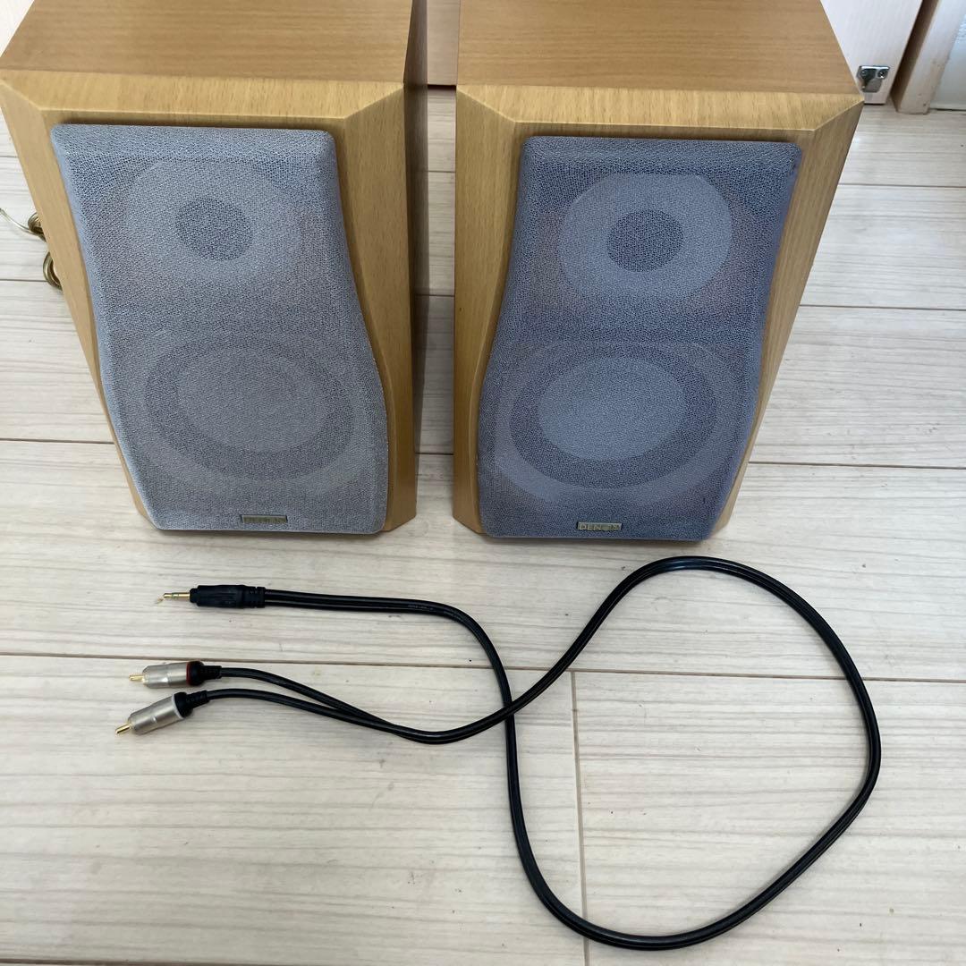 【DENON 中古 美品】USC M-30スピーカー 小型 クラシック ロック