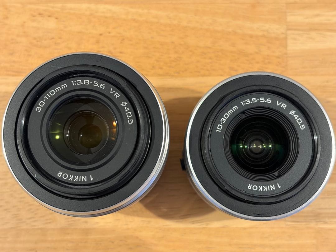 元箱あり Nikon 1 J2　ニコン ダブルズームキット ホワイト