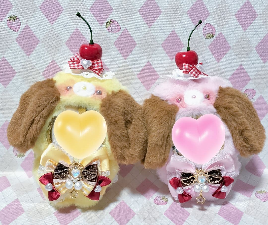 ♡ちびぐるみ♡プリンわんちゃんセット♡