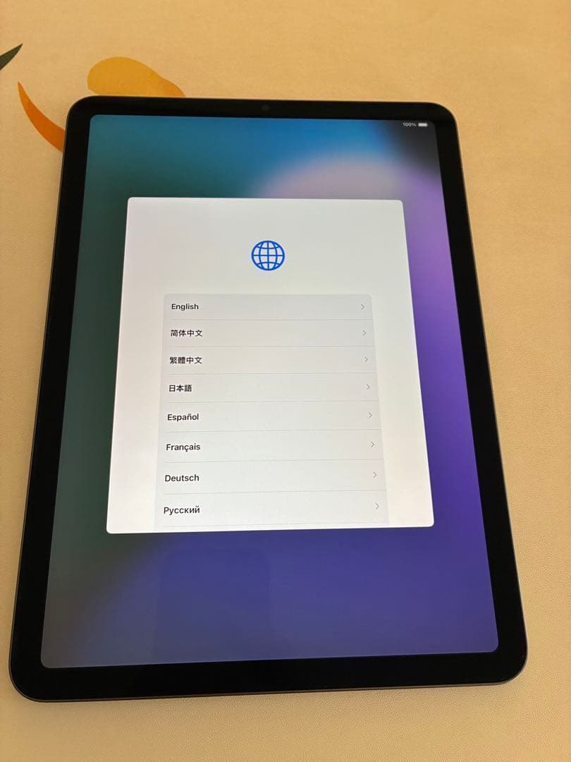 iPad Air 第5世代の本体とApple Pencil 第2世代