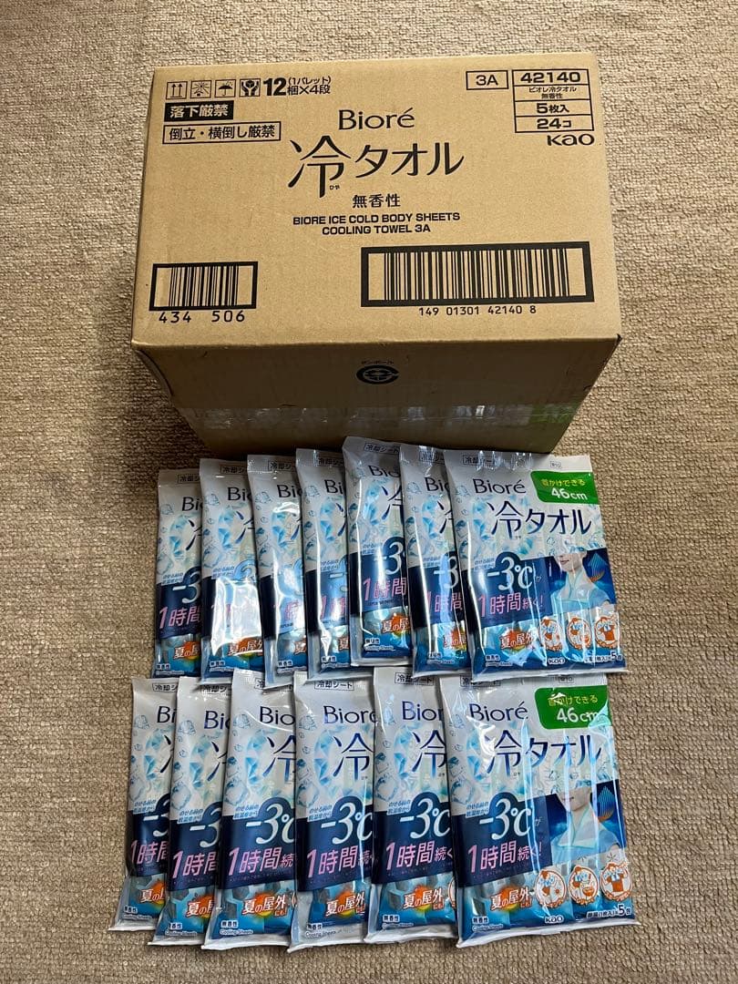 ビオレ冷タオル36コ