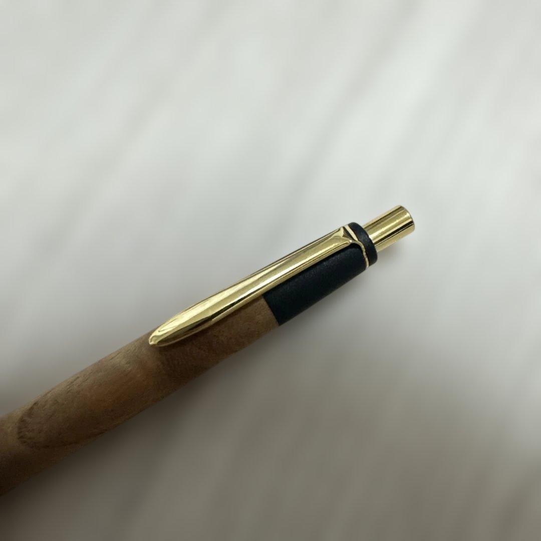 ボナンペン 欅 シャープペンシル真鍮金具　0.5mm