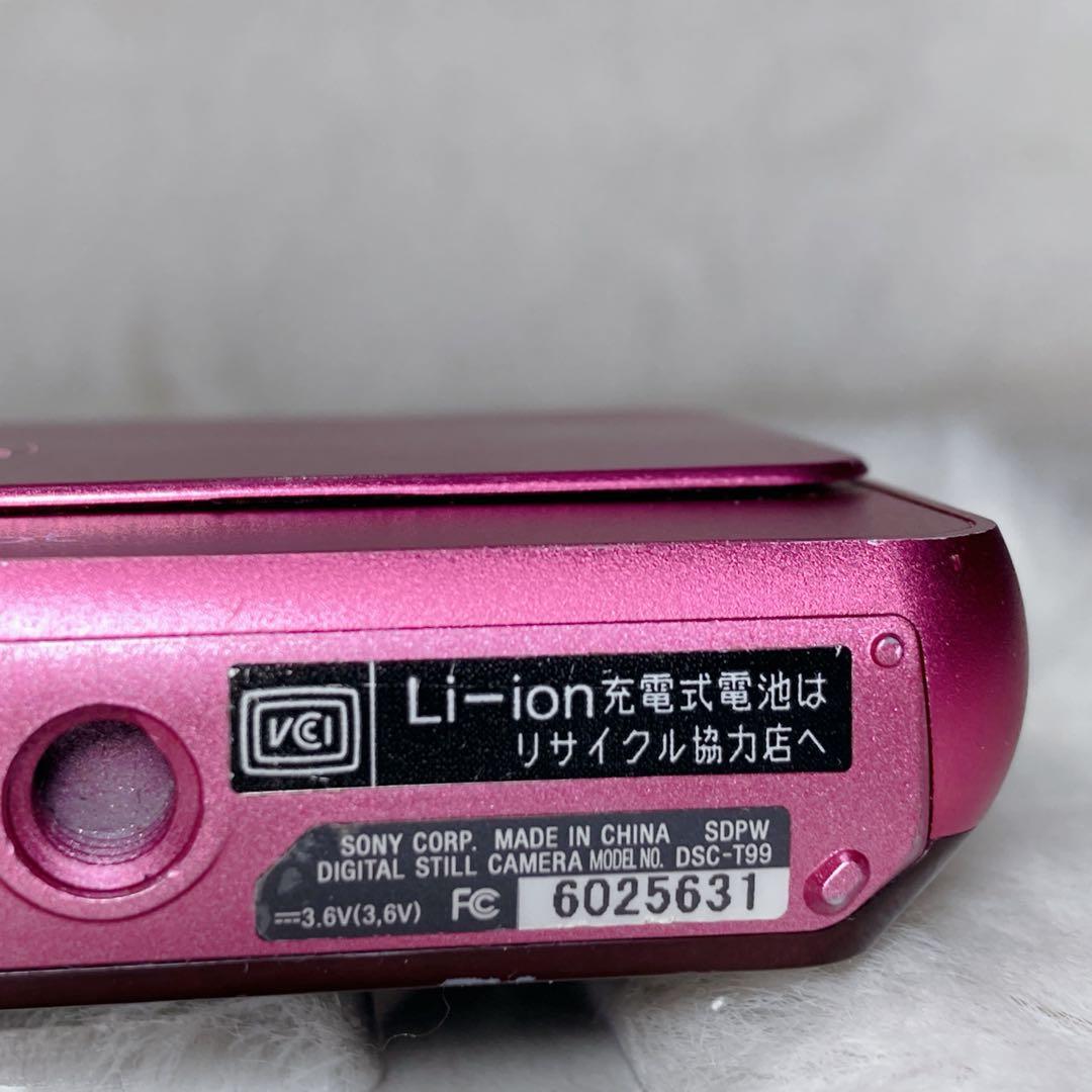 【✨稼働品✨】SONY Cyber-shot 【DSC-T99】ピンク