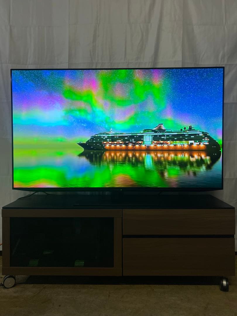 【美品】SHARP 4K有機ELテレビ 4T-C55GQ3 2025年製 55V