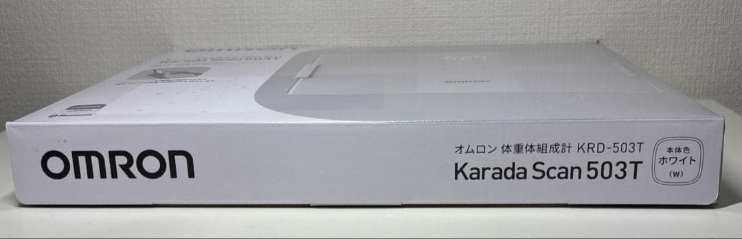 オムロン 体重 体組成計 カラダスキャン ホワイト KRD-503T-W