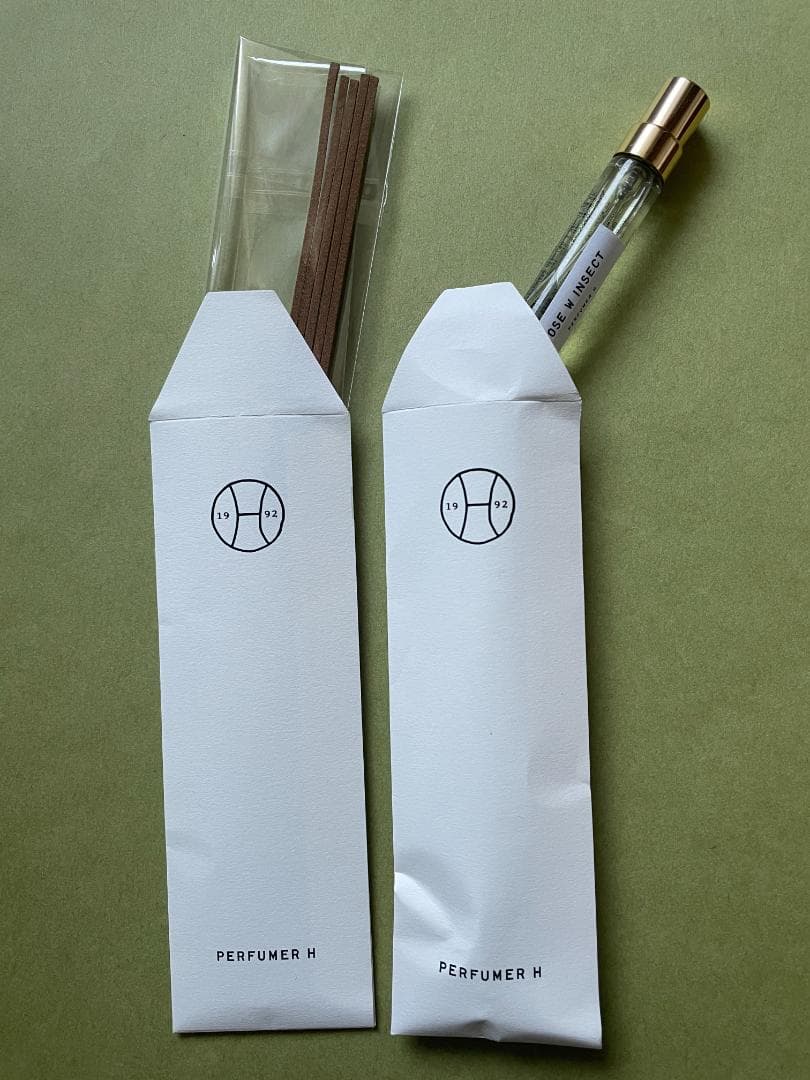 未使用新品！パフューマー H ROSE WITH INSECT