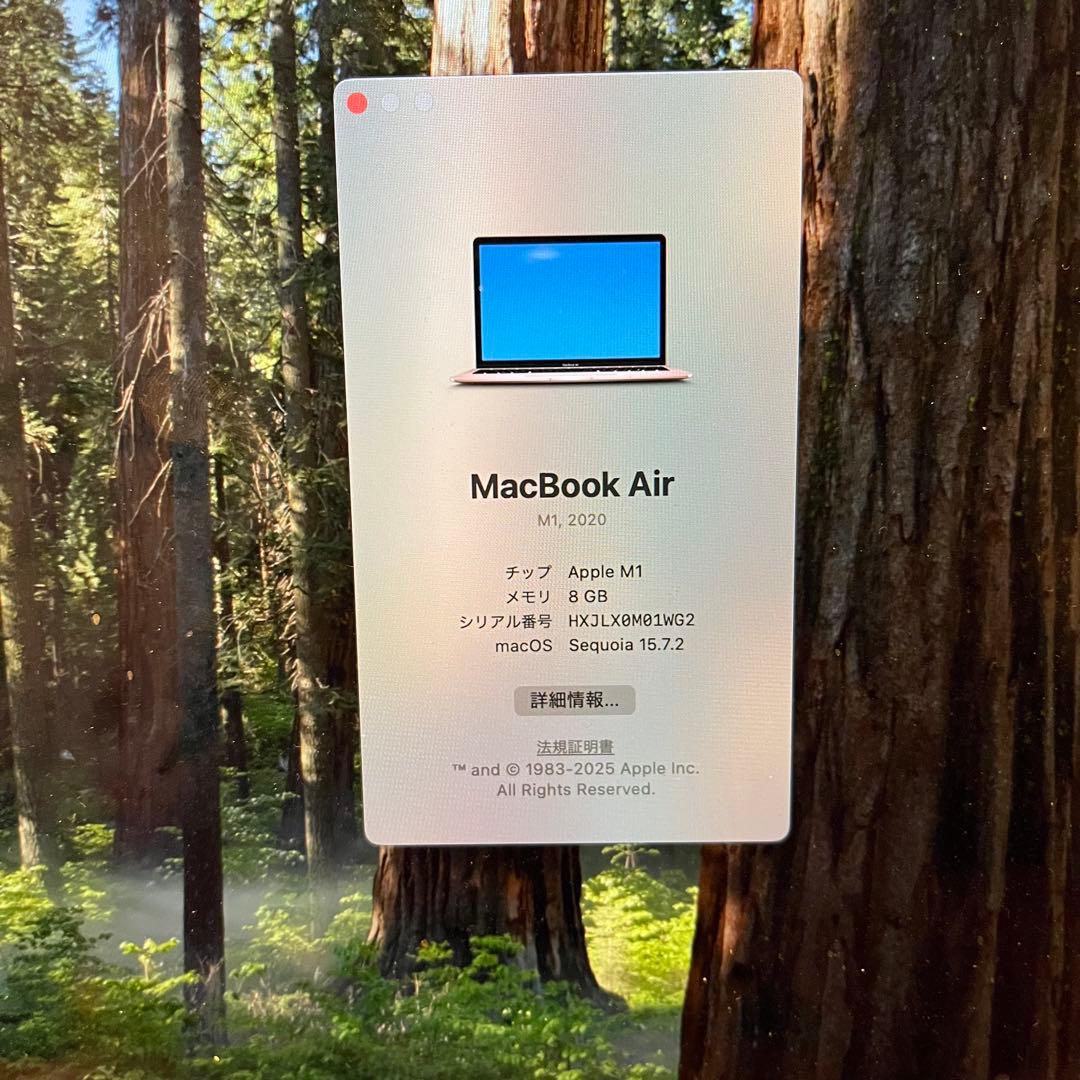 MacBook Air 2020 M1 8GB 256GB ゴールド 訳あり