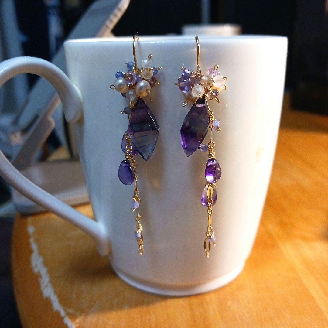miri@様オーダーのクールなピアス