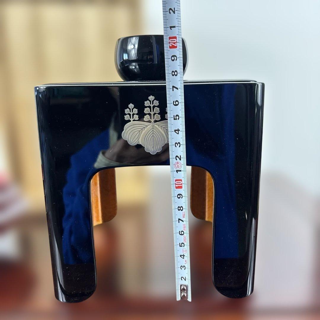 漆器セット 花模様 スタンド型 木箱付き