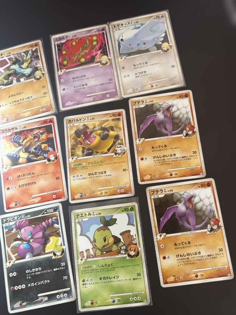ポケカ　ギンガ団　ジムリーダー　四天王　チャンピオン　まとめ売り　昔のカード