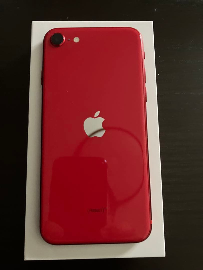 iPhone SE 2(赤) 本体