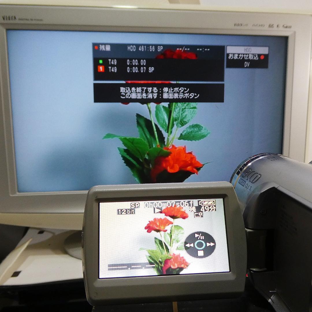 パナソニック NV-GS300動作良好 MiniDVビデオDVDダビングに最適