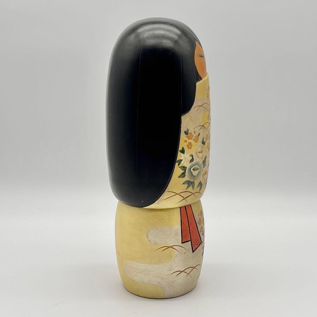野沢薫 大型創作 こけし 夢小袖 内閣総理大臣賞受賞作家 Kokeshi