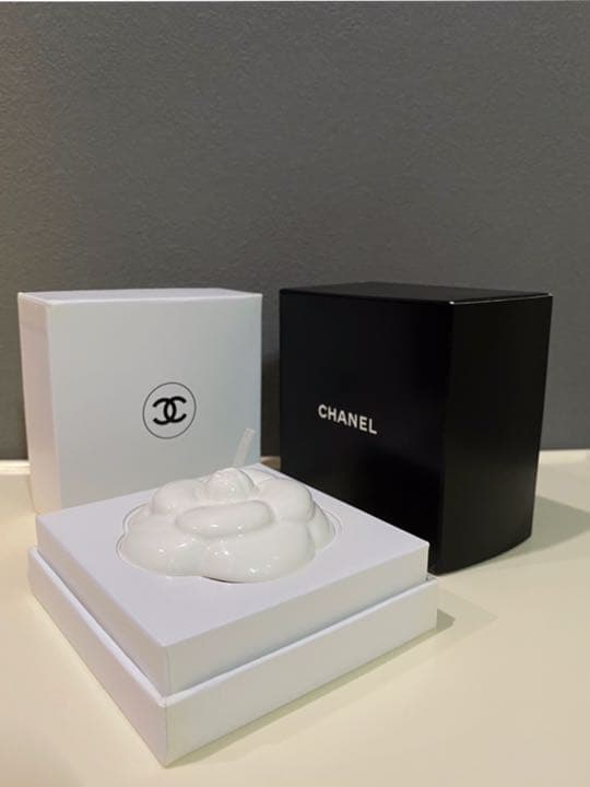 新品 CHANEL シャネル アロマストーン ペーパーウエイト ケース 付き