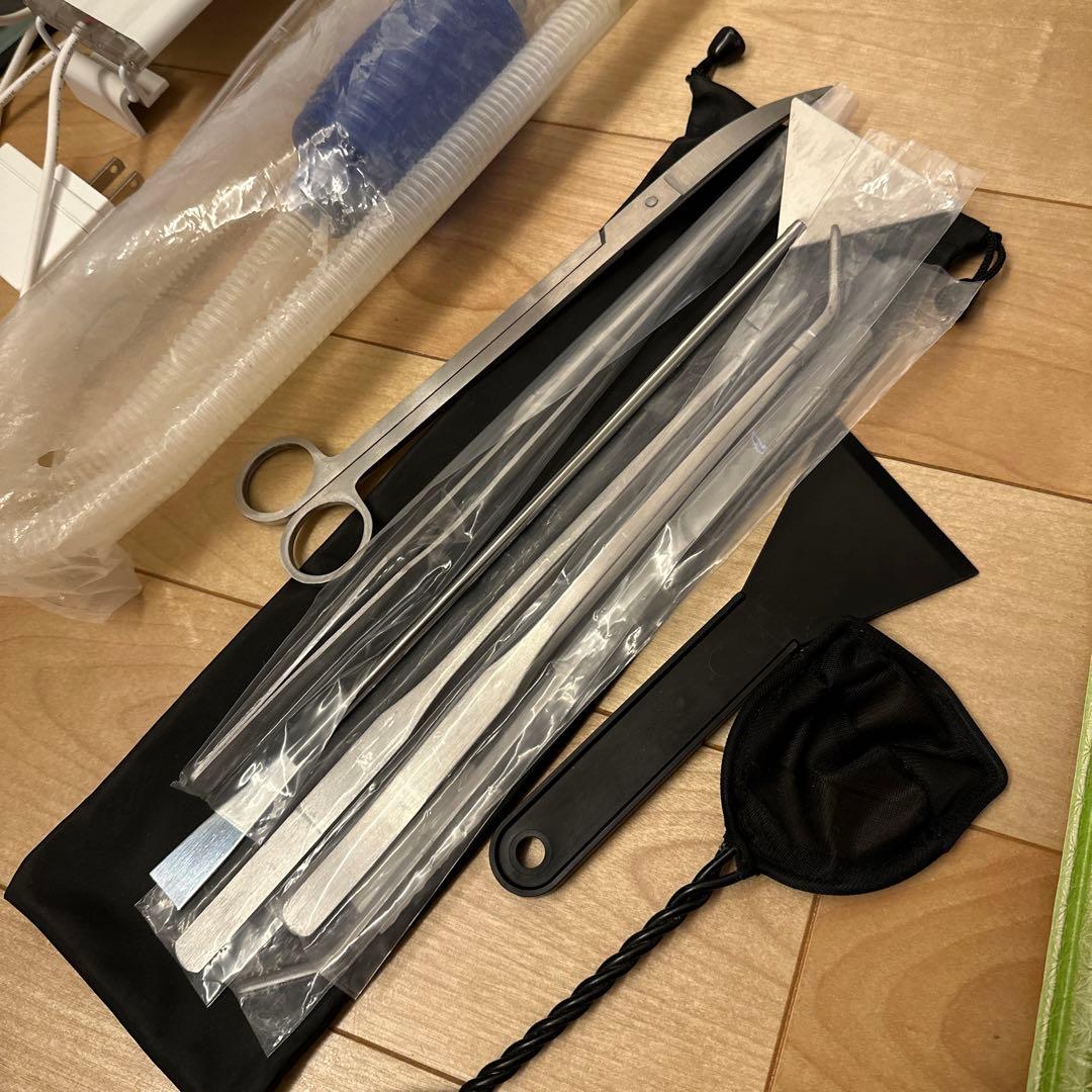 値下げしました　水作　水槽　ヒーター　掃除道具等のセット