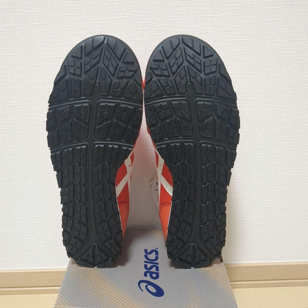asics CP201 安全靴 27.0 オレンジ 【未使用】