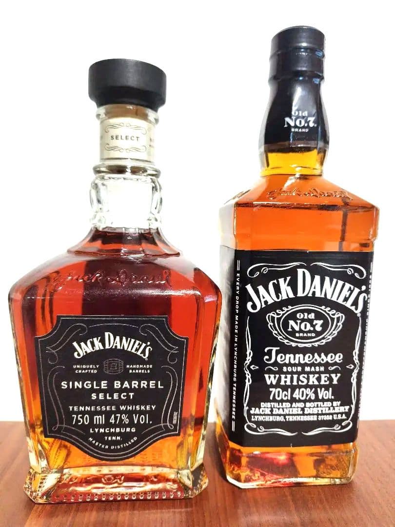 Jack Daniel's シングルバレル 47度750ml&40度 2本
