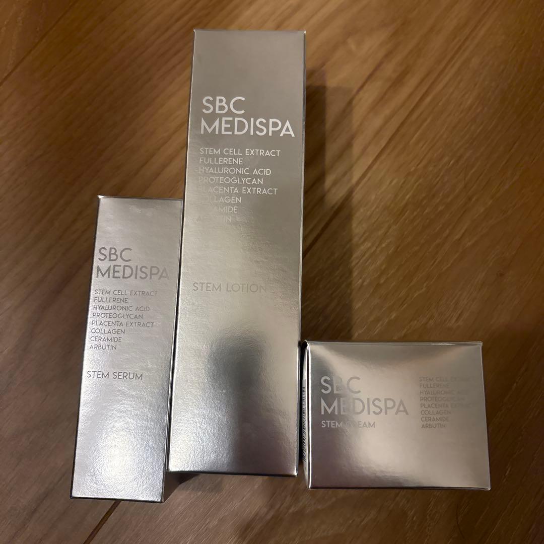 SBC MEDISPA ローション セラム クリーム 3点セット