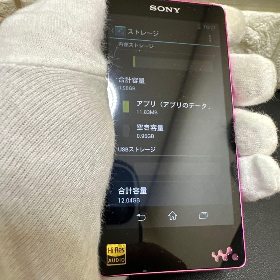 美品　SONY「NW-F885」（Fシリーズ16GB) ピンク　動作確認済