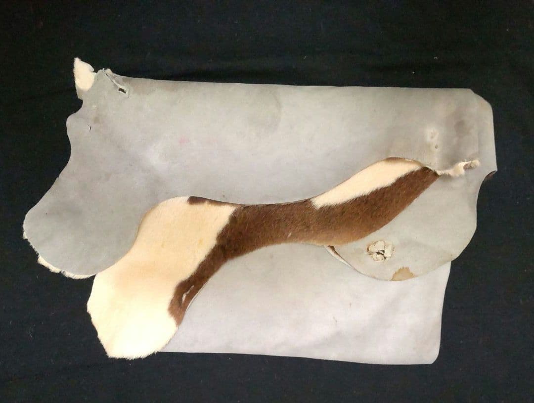 ユーロヴィンテージ ハラコ レザー マット cow カウ ヴィンテージレザー