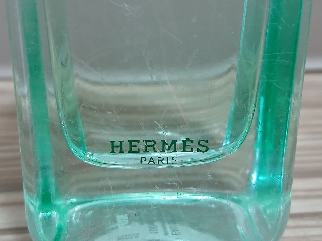 HERMES❗ナイルの庭❗１００ミリサイズ❗残60ml ほど❗蓋2週間前に紛失