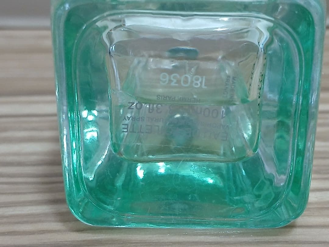 HERMES❗ナイルの庭❗１００ミリサイズ❗残60ml ほど❗蓋2週間前に紛失
