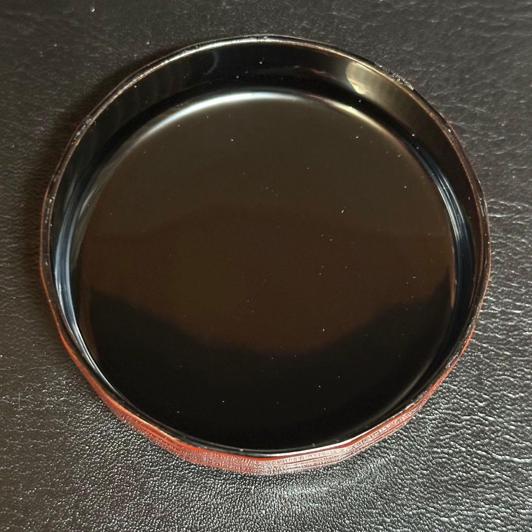 ★茶道具！梅月棗！『岡本 陽斉』作！共箱！★
