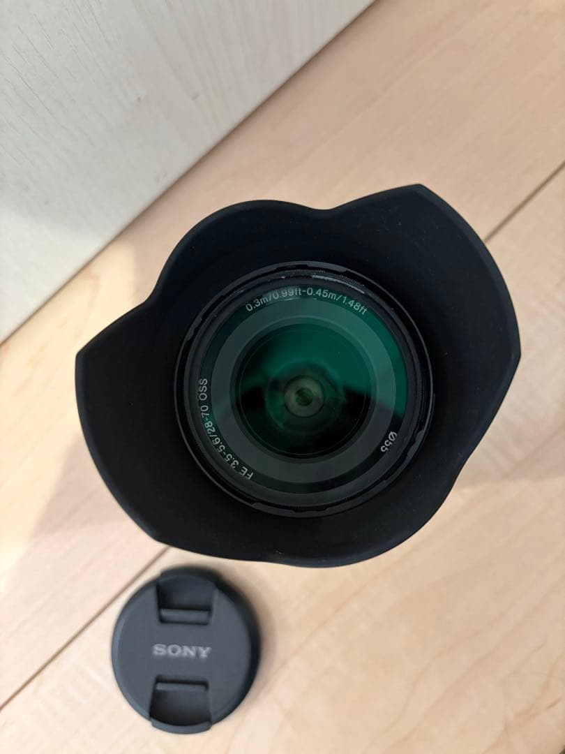 SONY FE 28-70mm F3.5-5.6 ズームレンズ　フィルター付き