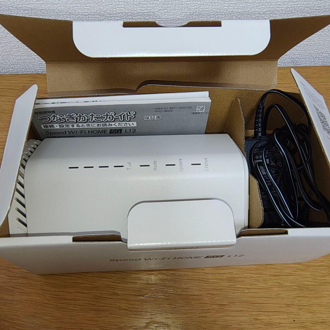 ルーター・ネットワーク機器 Speed wifi  5G L12