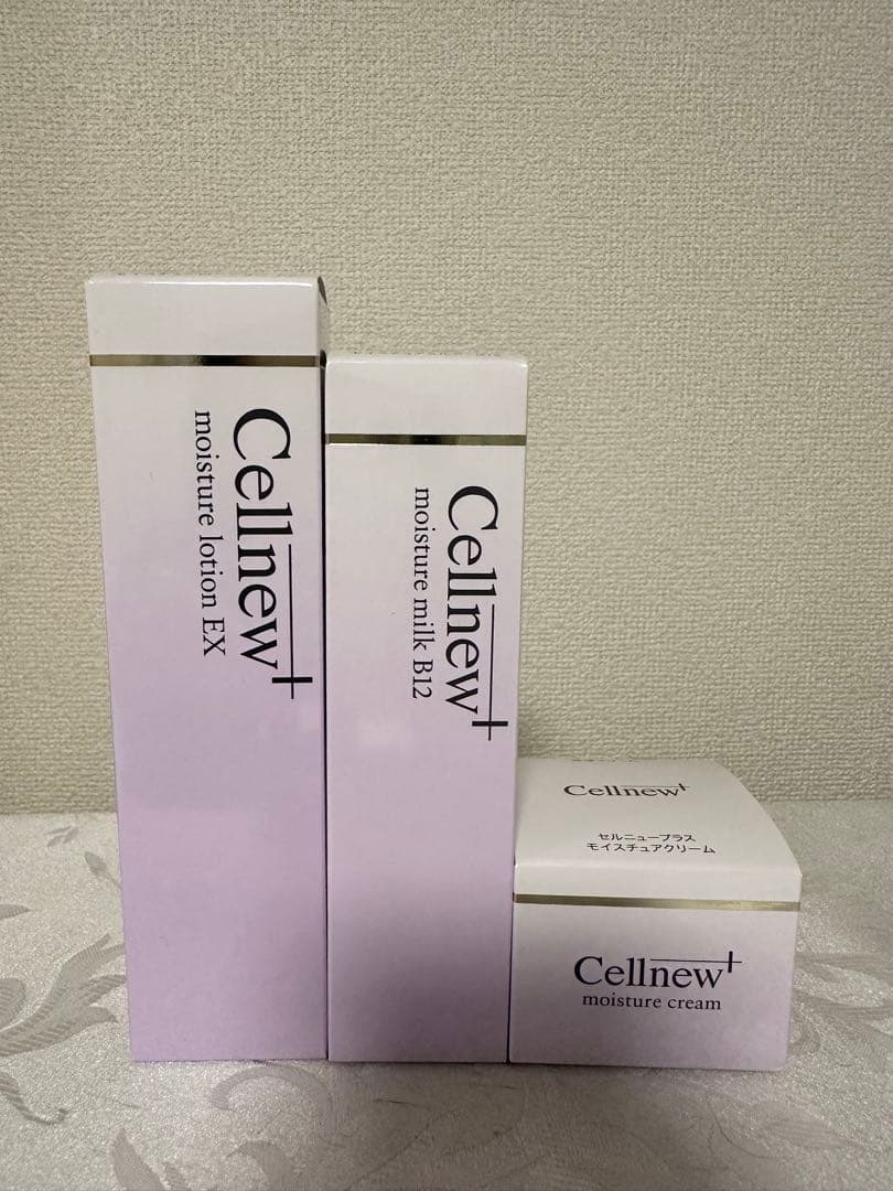 Cellnew+ モイスチャーローションEX・ミルクB12・クリームセット