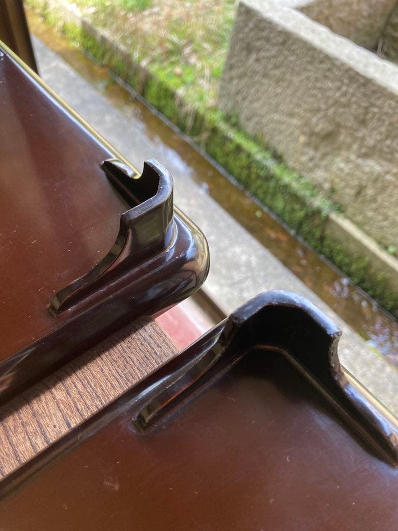 時代金縁朱漆の美しい宗和膳（検輪島塗漆器お膳懐石膳本堅地