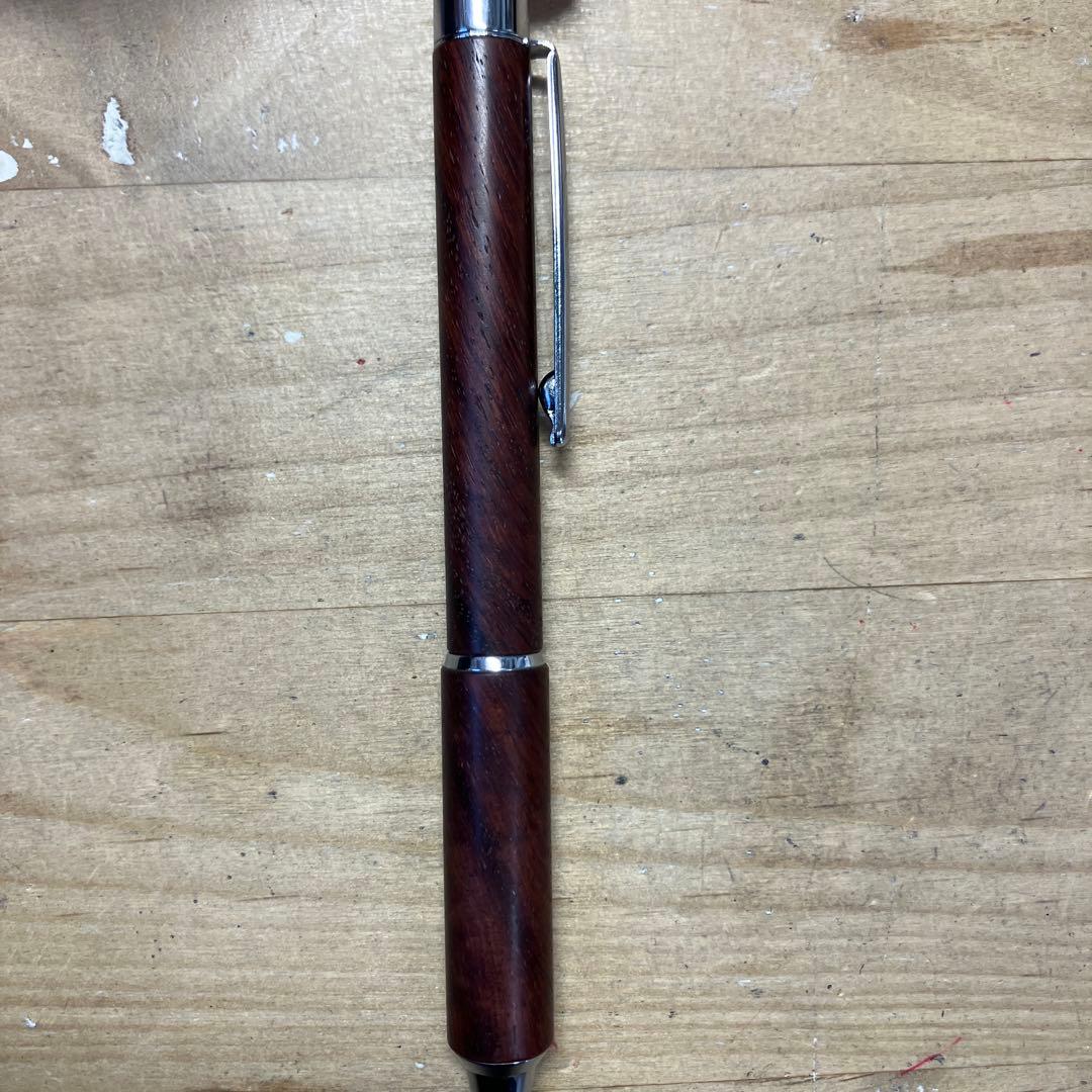 CraftA 203 シャープペンシル　本花梨（カリン）杢　検索用　野原工芸