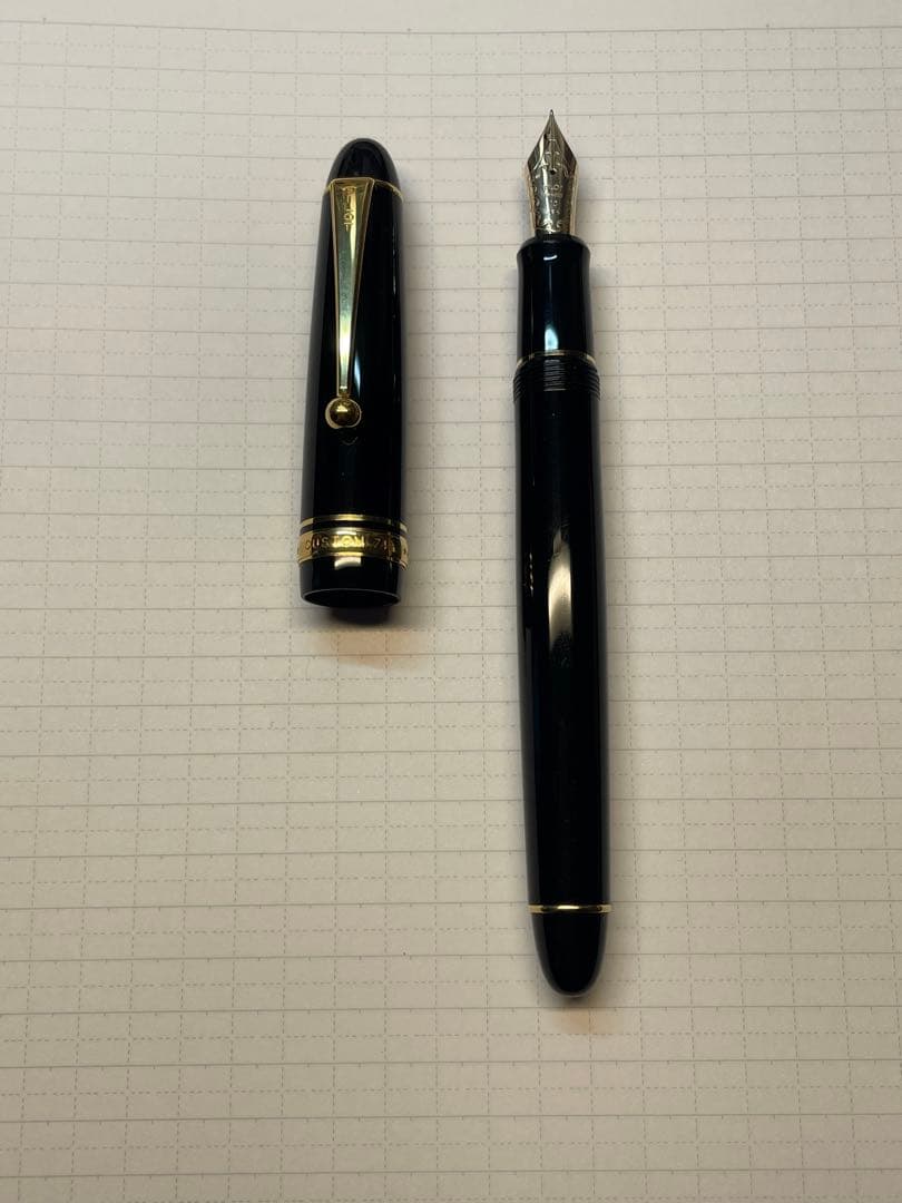 Pilot Custom パイロット カスタム742 万年筆 黒 F 細字