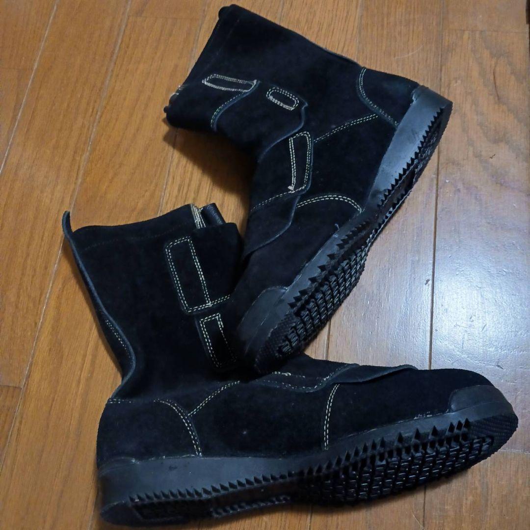 【希少ベロア生地】高所溶接用安全靴★ノサックス★鍛冶鳶★24.0cm