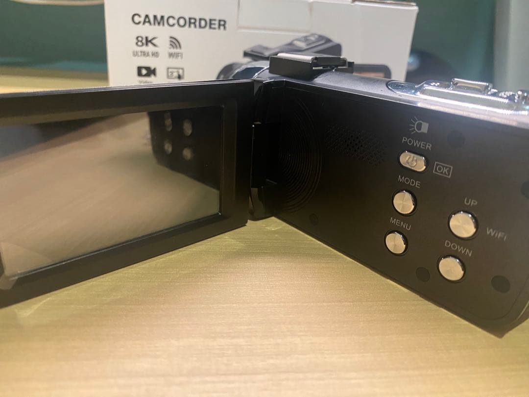 DVC 8K Ultra HD デジタルビデオカメラ　バッテリー2個付き