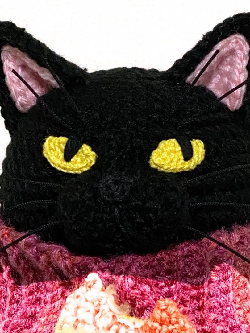 黒猫さん（with friend）のあみぐるみ