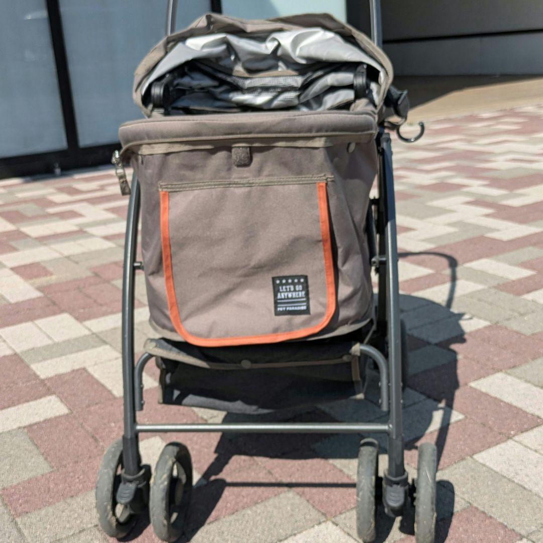 ブラウンペットカート 折りたたみ式 適応体重15kg まで