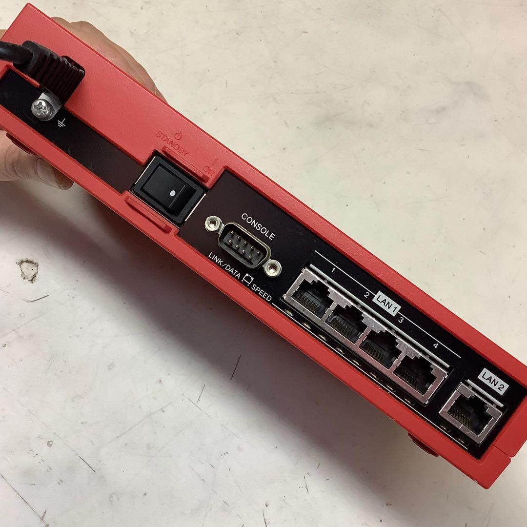YAMAHA FWX120 ファイアウォール　無線LAN 赤（らー35Y）
