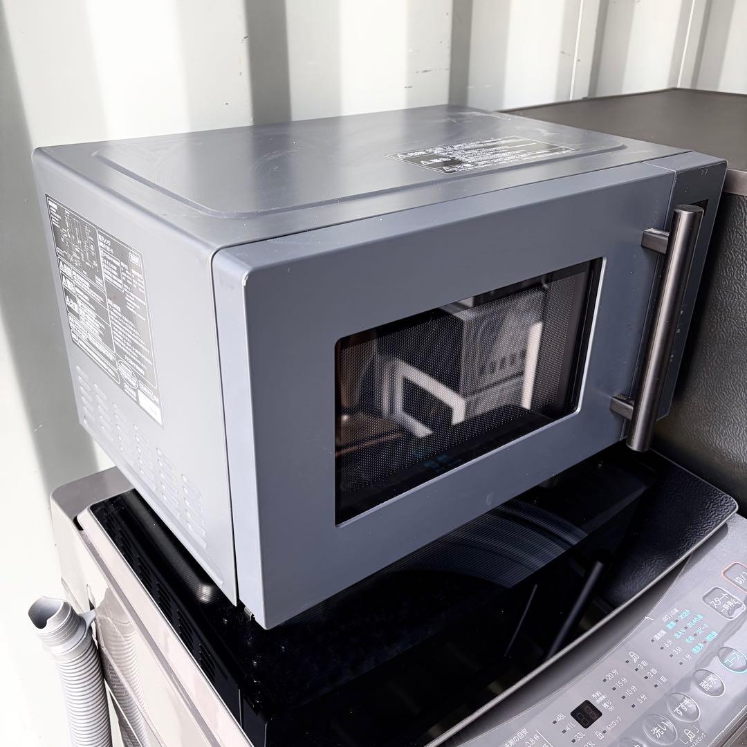 運搬取付無料！高年式黒系純正メーカー冷蔵庫・洗濯機＋フラットレンジ3点セット！