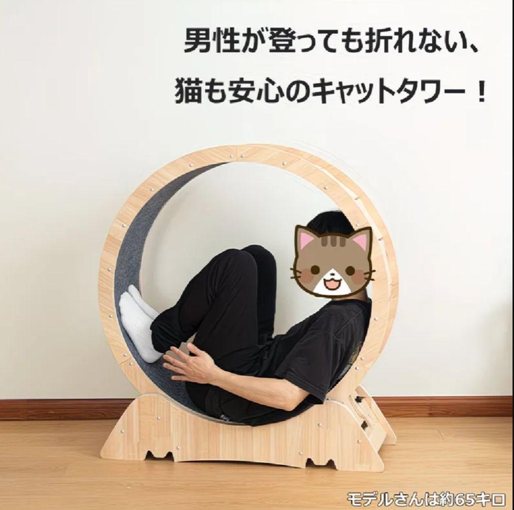 キャットホイール 高さ98cm 直径90cm
