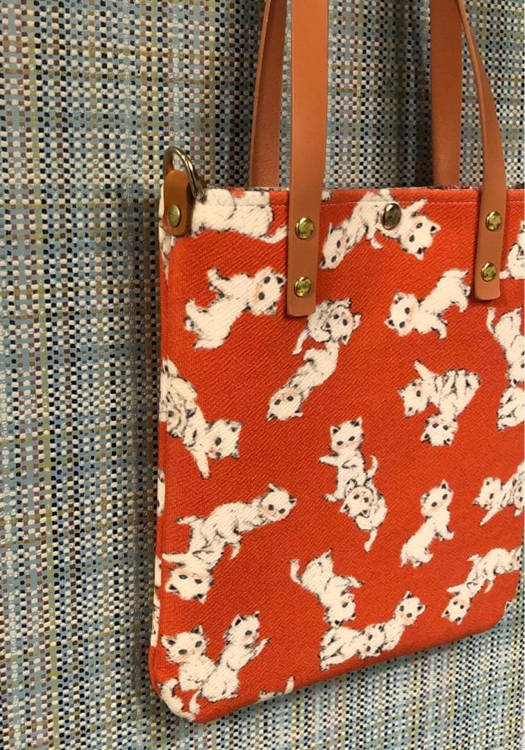 2015.ハンドメイド　2wayトートバッグ　フランシュリッペ