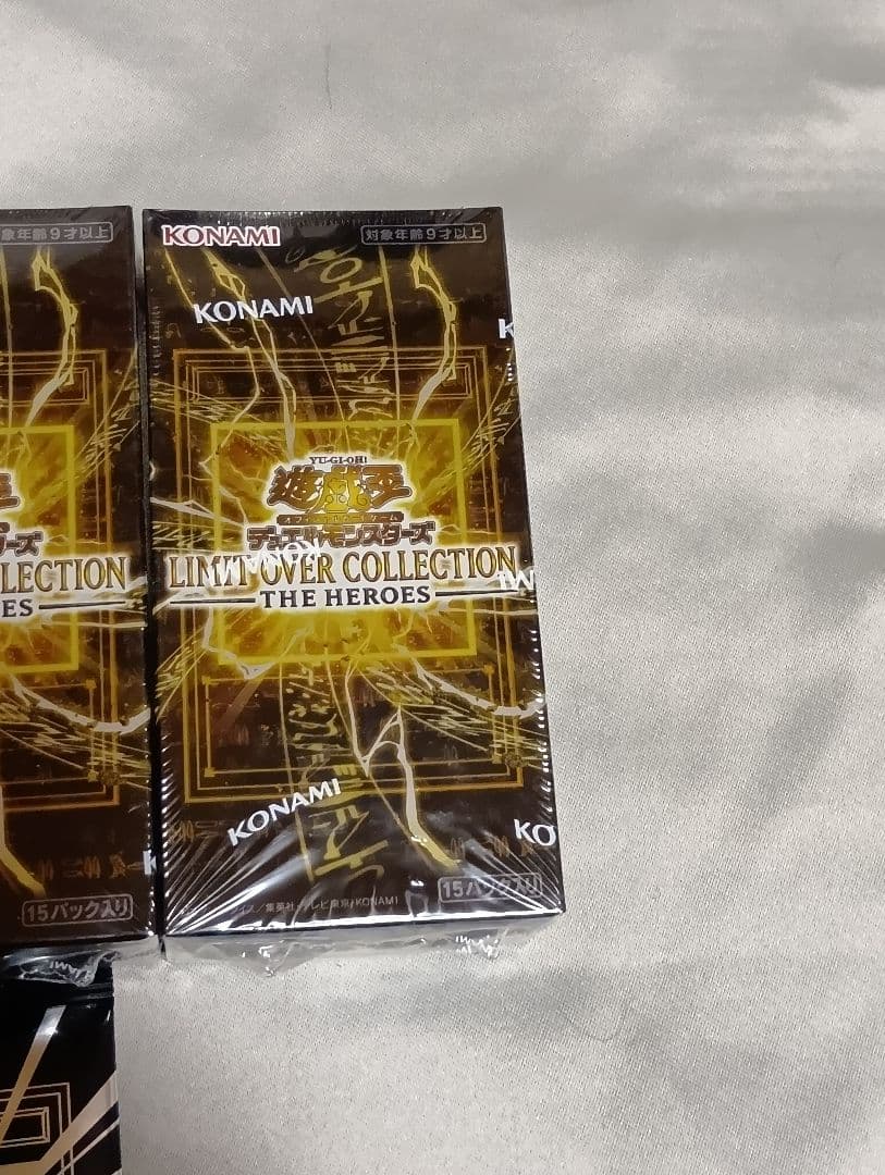 遊戯王THE HEROES 3BOXシュリンク付きプロモ付き